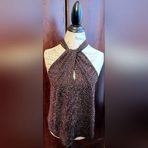 Love Ady Sleeveless Sparkly Blouse